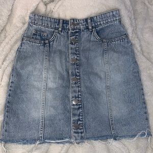 Button up skirt